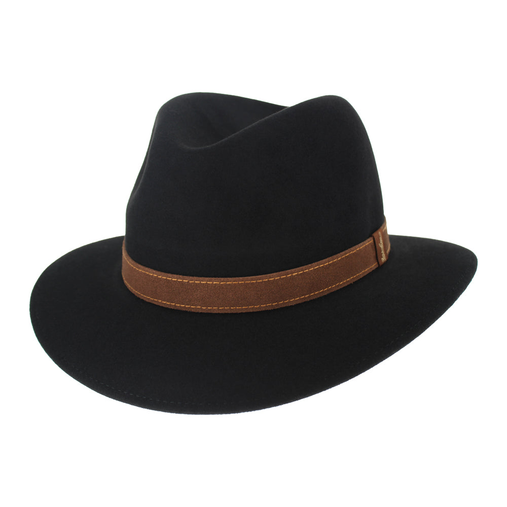 Borsalino Fur Felt Packable Roler Hat