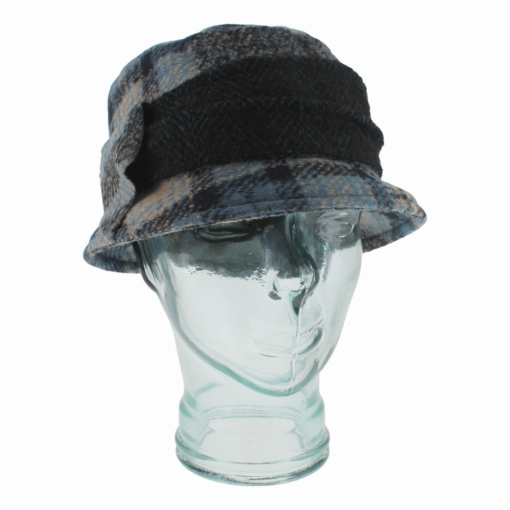 Belfry Beatrice - Belfry Italia Unisex Hat Cap Carina Blue Plaid OSFM Hats in the Belfry