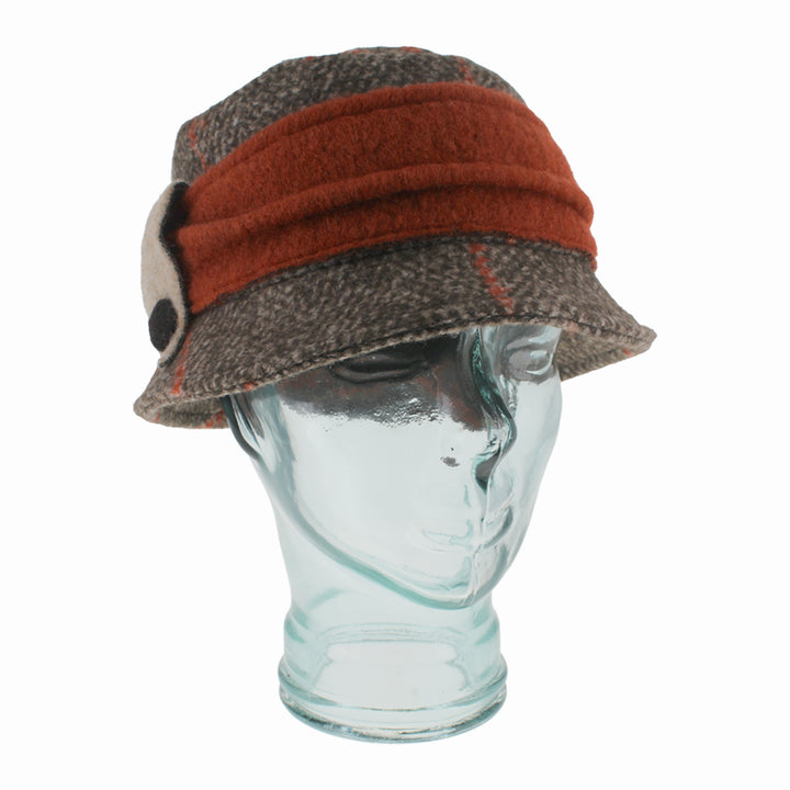 Belfry Felicia - Belfry Italia Unisex Hat Cap Carina Brown/Burnt Orange OSFM Hats in the Belfry