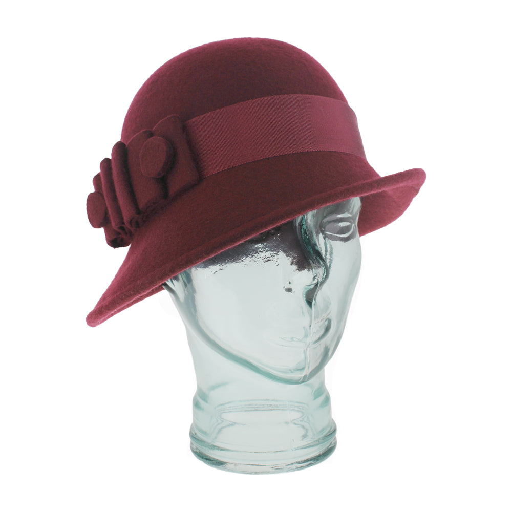 Belfry Ginny - Kathy Jeanne Collection Unisex Hat Cap KathyJeanne Wine  Hats in the Belfry