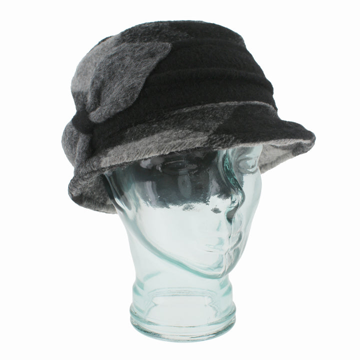 Belfry Isabella - Belfry Italia Unisex Hat Cap Carina Black Plaid OSFM Hats in the Belfry