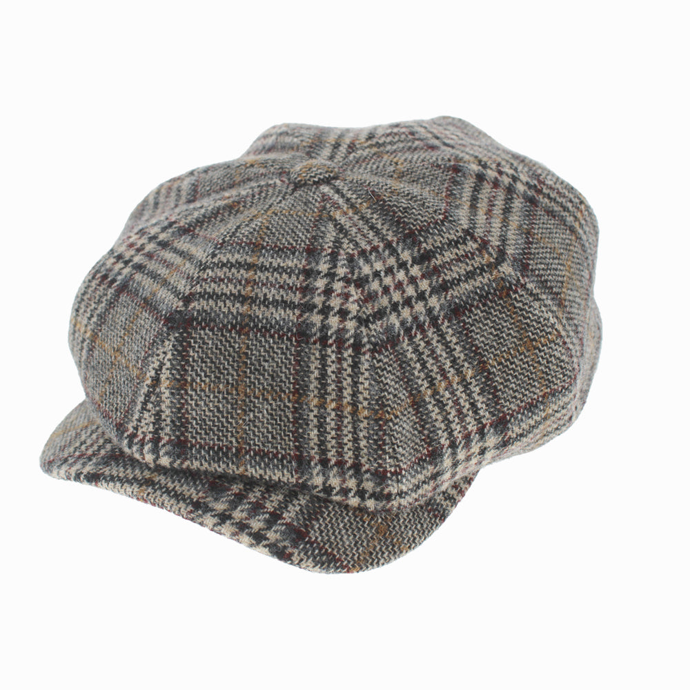 Wigens Roman - European Caps Unisex Hat Cap wigens Grey Check 900 56 Hats in the Belfry