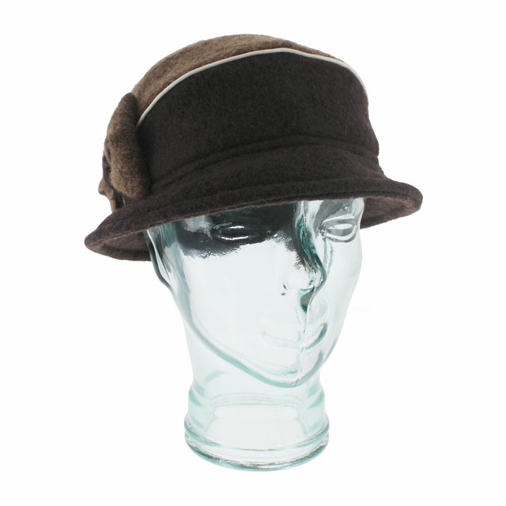 Belfry Tortona - Belfry Italia Unisex Hat Cap Carina Brown Color Block  Hats in the Belfry