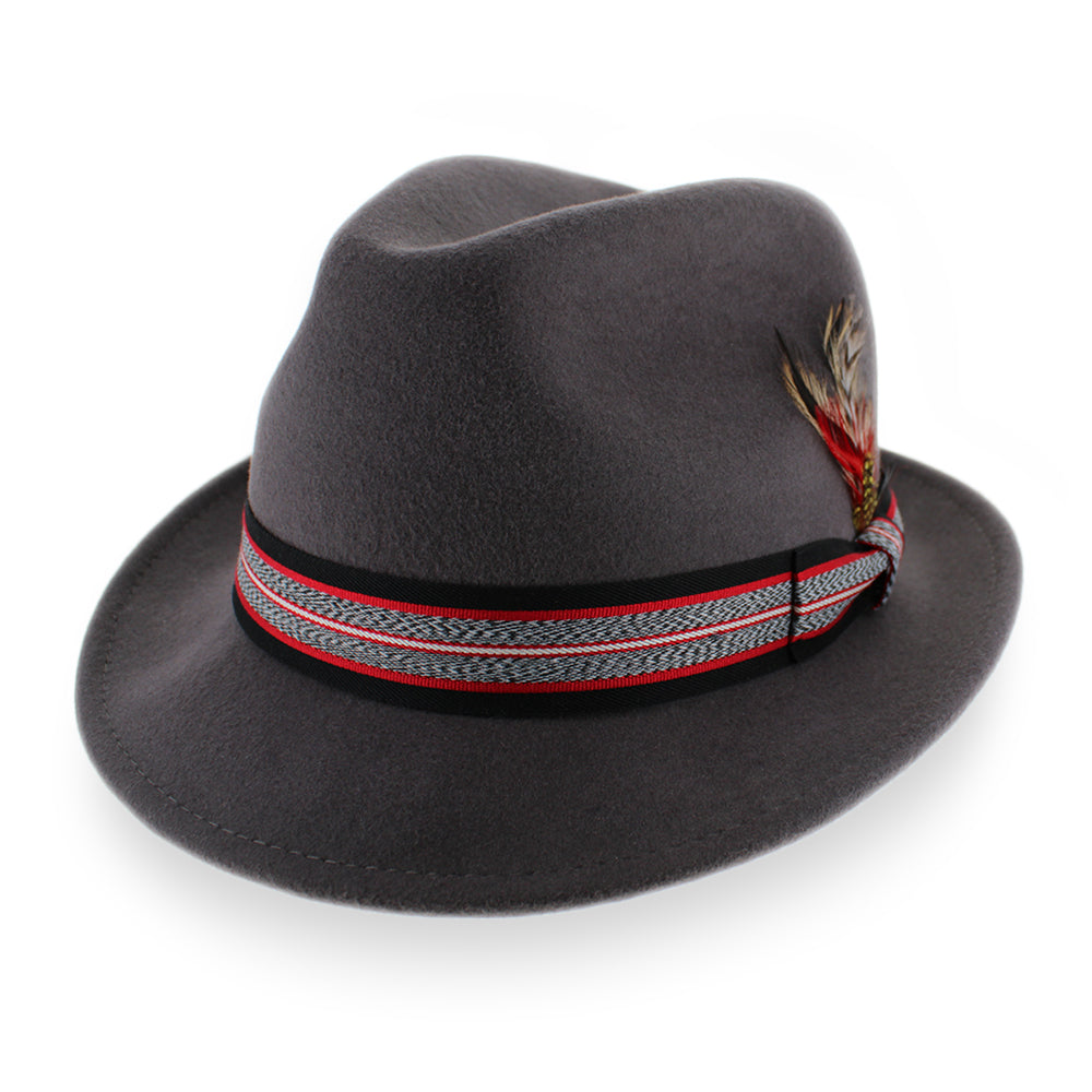 Belfry Goon - The Goods Unisex Hat Cap The Goods Grey/ Str Blk Red Small Hats in the Belfry