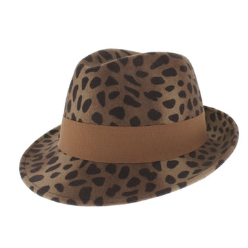 Belfry Rin Women's Animal Print Fedora Hat - Hats in the Belfry – Hats ...
