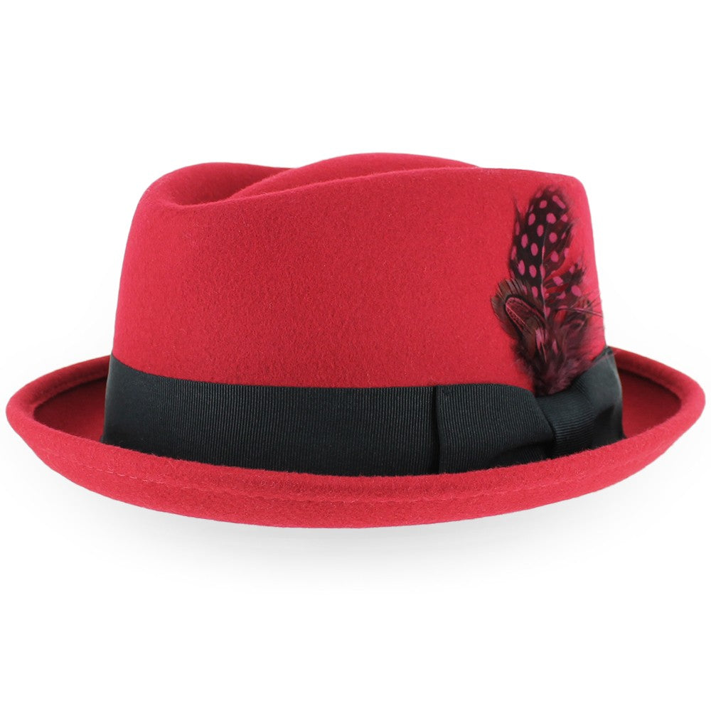 Hats in the Belfry Jazz Diamond Crown Wool Pork Pie