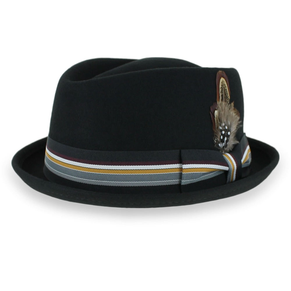 Belfry Jazz - The Goods Unisex Hat Cap The Goods Blk Strp Small Hats in the Belfry